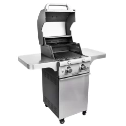 Saber R33CC0317 2-Burner Deluxe Freestanding Cast Infrared Grill, 20-Inches -Barbecue Shop r33cc0317 d 02 20