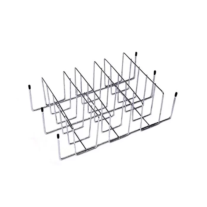 Modern Home Products RR2 Nickel Plated Steel Rib And Potato Rack, 12x8-Inch 1 Modern Home Products RR2 Nickel Plated Steel Rib And Potato Rack, 12x8-Inch