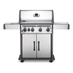 Napoleon RXT525SIBSS Rogue XT 525 Gas Grill On Cart With Infrared Side Burner, 28.75-Inches