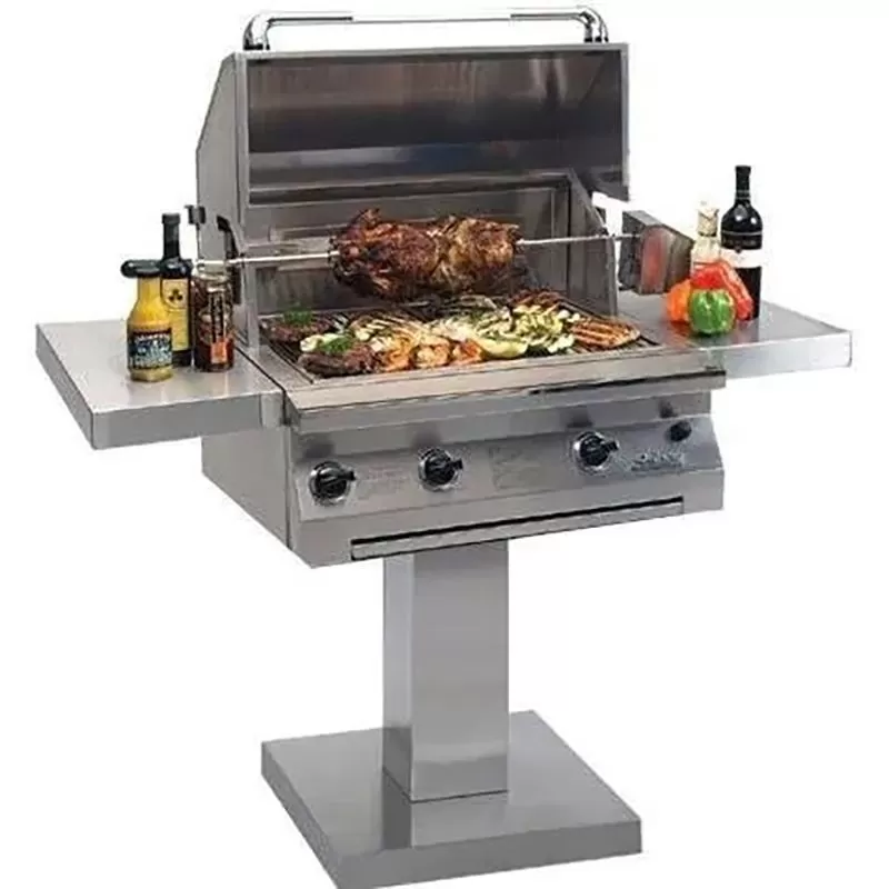 Solaire AGBQ-30 30-Inch Deluxe Grill With Rotisserie On Bolt-Down Post 5 Solaire AGBQ-30 30-Inch Deluxe Grill With Rotisserie On Bolt-Down Post - Image 5