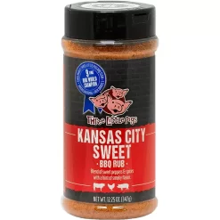 Three Little Pigs Kansas City Sweet BBQ Rub 12.25 Oz.