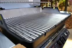 Modern Home Products JNR4 Gas Grill On Patio Base, 22-Inch -Barbecue Shop tjk stainless steel cooking grids 1