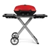 Napoleon TQ285X-RD-1-A TravelQ 285 Portable Grill With Scissor Cart, Propane
