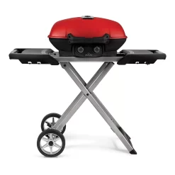 Napoleon TQ285X-RD-1-A TravelQ 285 Portable Grill With Scissor Cart, Propane