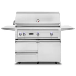Viking 5 Series Stainless Steel Cart Gas Grill With ProSear Burner & Rotisserie, 42-Inch (VQGFS542)