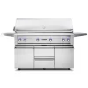 Viking 5 Series Stainless Steel Cart Gas Grill With ProSear Burner & Rotisserie, 54-Inch (VQGFS554)