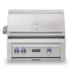 Viking 5 Series Stainless Steel Built-In Gas Grill With ProSear Burner & Rotisserie, 30-Inch (VQGI530)