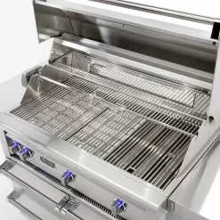 Viking 5 Series Stainless Steel Built-In Gas Grill With ProSear Burner & Rotisserie, 36-Inch (VQGI536) -Barbecue Shop vqgi554 feat c 05 21 3