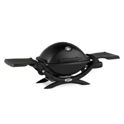 Weber Q1200 Portable Propane Gas Grill With Side Tables (WEB-Q1200) -Barbecue Shop web 51010001 c 05 22