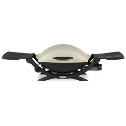 Weber Q2000 Portable Propane Gas Grill With Side Tables (WEB-53060001)