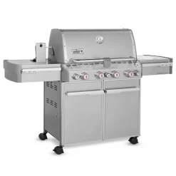 Weber Summit 4-Burner Freestanding Gas Grill With Rotisserie, Sear Station And Side Burner (WEB-E-S-470) -Barbecue Shop web 7170001 c 05 22