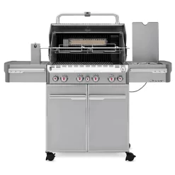 Weber Summit 4-Burner Freestanding Gas Grill With Rotisserie, Sear Station And Side Burner (WEB-E-S-470) -Barbecue Shop web 7170001 d 05 22